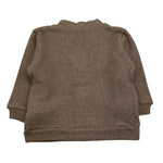 LALALU' cardigan tinta unita con taschini Tortora per Neonato MGL3N TORTORA LALALU' 