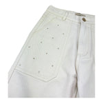 Michael Kors Jeans Tinta Unita con Brillantini per Bambina R30333 BEIGE MICHAEL KORS 