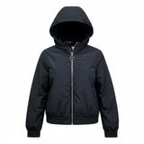 Cesare Paciotti Giubbino Tinta Unita con Zip E Cappuccio per Neonato GBP5154B NERO CESARE PACIOTTI 