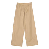Elisabetta Franchi Palazzo Hose Einfarbig Beige Für Mädchen