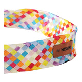 Missoni Mehrfarbiger Gürtel mit mehrfarbigem Logo für Mädchen