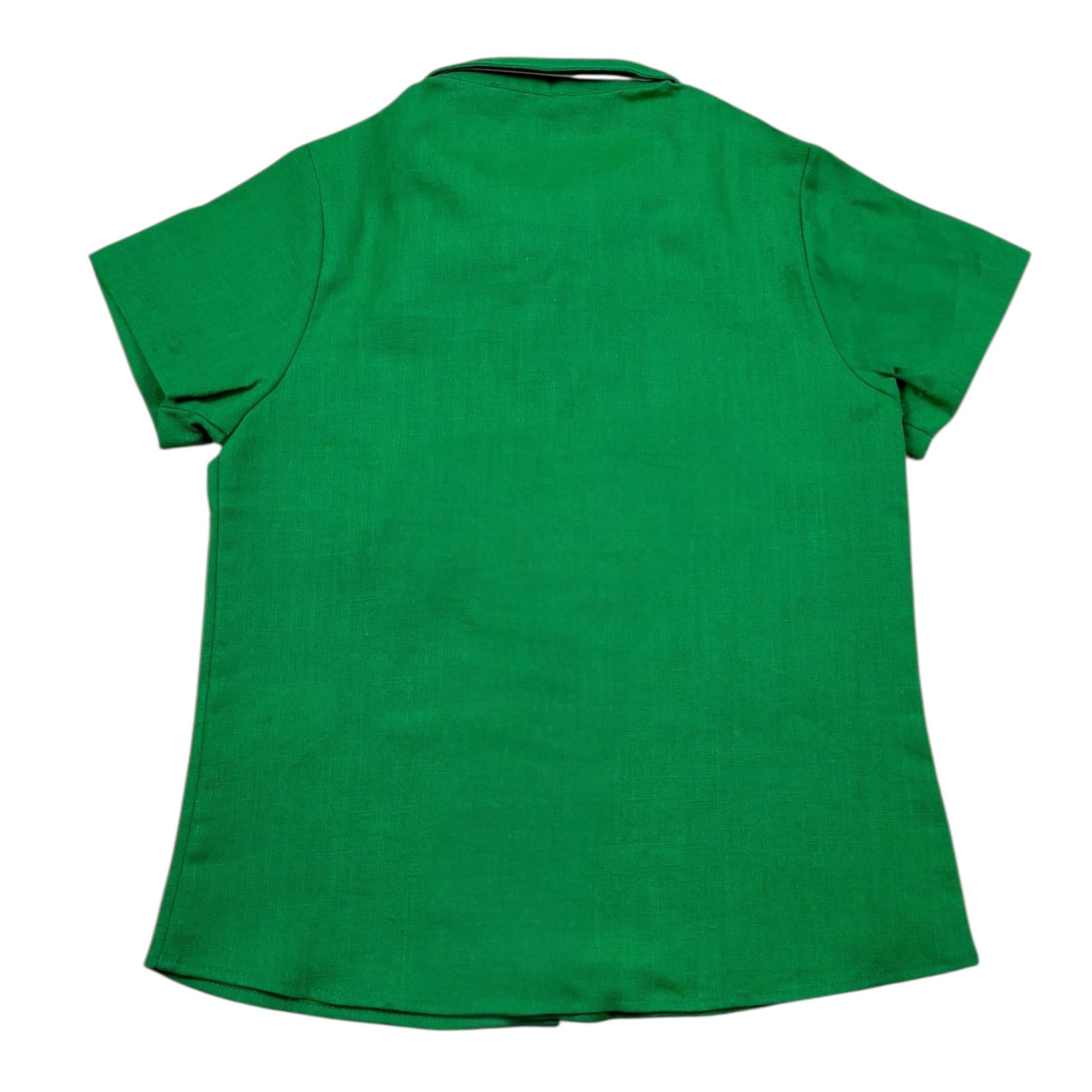 Daniele Alessandrini Camicia Tinta Unita Mezza Manica per Neonato 1296C00224NX VERDE DANIELE ALESSANDRINI 
