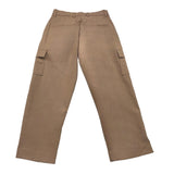 I'M Brian Einfarbige Hose mit verstellbarer Taille in Sand für Jungen