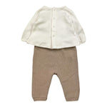 MAYORAL completo 3pz body-salopette-coprispalle Bianco per Neonata 2608 BIANCO MAYORAL 