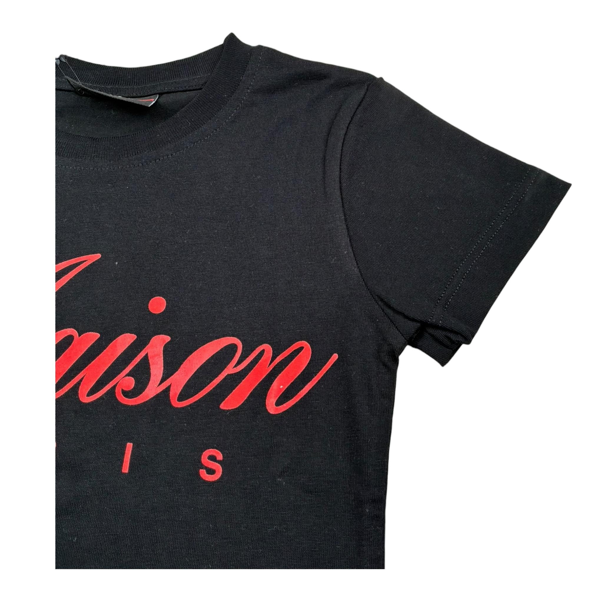 Maison 9 Paris Completo 2 Pezzi T-Shirt-Bermuda per Neonato M50083 NERO MAISON 9 PARIS 