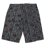 Chicco Bermuda Einfarbig mit Kontrastprints Schwarz für Jungen