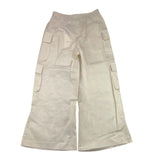 Meimeij Einfarbige Hose mit Taschen Beige für Mädchen
