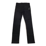 Philipp Plein Jeans Solid Color 5 Pocket Schwarz für Jungen