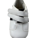 Le Bebe' Sneakers Modello Morbido Tinta Unita con Strappi per Neonato LBB4094 BIANCO LE BEBE' 