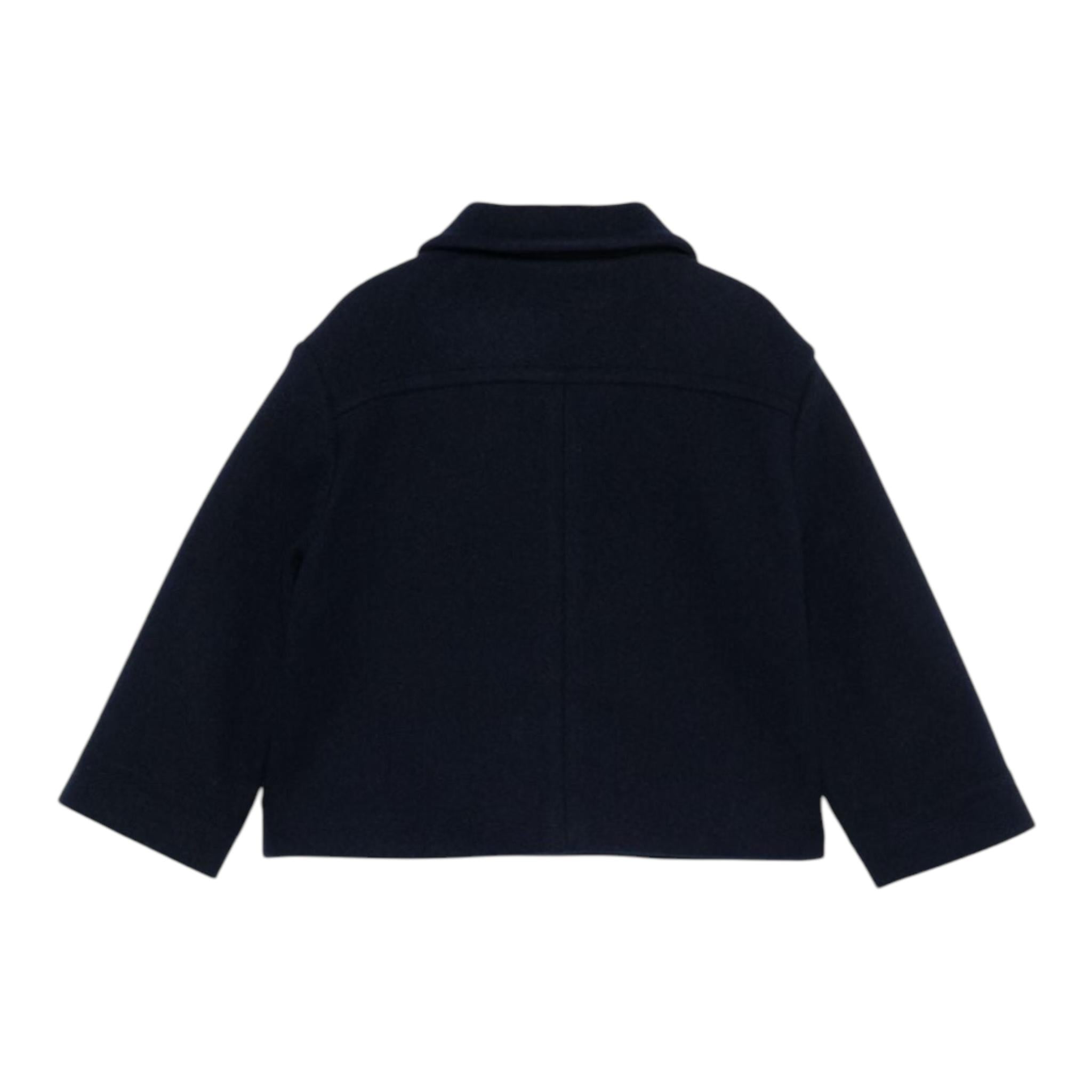 IL GUFO cappotto modello giacca tinta unita Blu per Bambino A24GB104M0138 BLU IL GUFO 