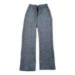 Over-D Pantalone Tinta Unita con Fantasia A Righe per Bambino OK1255SPN BLU OVER-D 