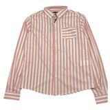 Daniele Alessandrini Camicia Bicolore con Fantasia A Righe Bianco per Bambino 1235C00027 BIANCO DANIELE ALESSANDRINI 