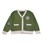 Just Cavalli Cardigan Bicolore con Stampa per Bambino JBP26144CD VERDE JUST CAVALLI 