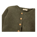 WEDOBLE cardigan tinta unita Verde per Neonato I2409308 VERDE WEDOBLE 