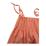 Calamaro Pagliaccetto Fantasia Quadretti per Bambina 32484 ARANCIONE CALAMARO 