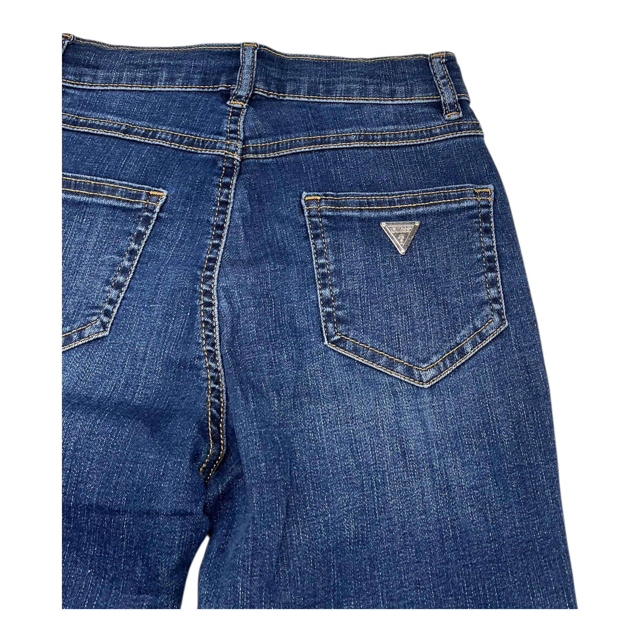 GUESS jeans tinta unita modello zampa Blu per Bambina J3YA03D52V0XXX BLU GUESS 