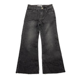 GAELLE jeans tinta unita con brillantini e girovita regolabile Nero per Bambina 2741PD00305 NERO GAELLE 
