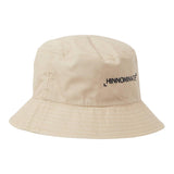 Hinnominate Cappello Pescatore Tinta Unita con Logo per Bambino 36UXCAP00116 BEIGE HINNOMINATE 
