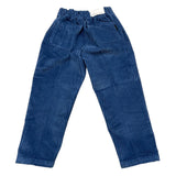 MICHAEL COAL pantalone tinta unita con elastic in vita Blu per Bambino YOUTOM3333F24 BLU MICHAEL COAL 