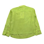 Sp1 Camicia tinta unita con Collo Coreano Verde per Neonato B3401397 VERDE SP1 