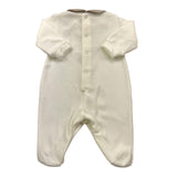 STORY LORIS tutine tinta unita con stampa Bianco per Neonata 115601X BIANCO BARCELLINO 