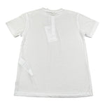 Please T-Shirt Tinta Unita con Bottoni per Bambino ME03030B72 BIANCO PLEASE 