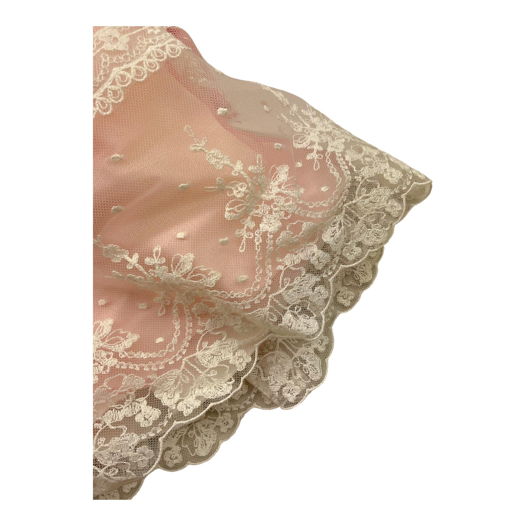 ABEL & LULA abito cerimonia tinta unita con ricami Rosa per Neonata 5014 ROSA ABEL & LULA 