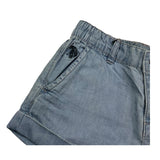 U.S. Polo Assn Short Tinta Unita In Denim con Elastico In Vita per Bambina US416570022 AZZURRO U.S. POLO ASSN 