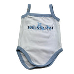 Trussardi Body Bretelline Tinta Unita con Logo per Neonata TIP26125BD BIANCO TRUSSARDI 