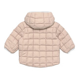 K-WAY giubbino reversibile con zip e cappuccio bicolore Bianco/beige per Neonata K7132PW BIANCO/BEIGE K-WAY 