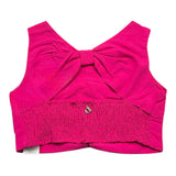 Dixie Top Einfarbig Armloch Mit Elastischem Fuchsia Für Mädchen