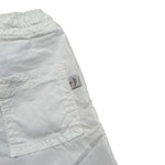 Manuel Ritz Bermuda Tinta Unita con Elastico In Vita per Neonato MR2557 BIANCO MANUEL RITZ 