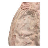 Babidu Baby Mädchen Einfarbig Blumendruck Ärmellos Strampler Rosa