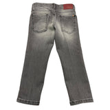 NUPKEET jeans tinta unita con girovita regolabile Nero per Bambino 24NK305 NERO NUPKEET 