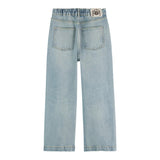 Scotch & Shrunk Jeans Modello A Palazzo Tinta Unita per Bambina 179314 AZZURRO SCOTCH & SHRUNK 