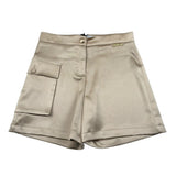Gaelle Short Tinta Unita con Girovita Regolabile per Bambina 2746S00364XX ORO GAELLE 