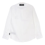 John Richmond Camicia Tinta Unita con Logo per Bambino RBP25028CA BIANCO JOHN RICHMOND 