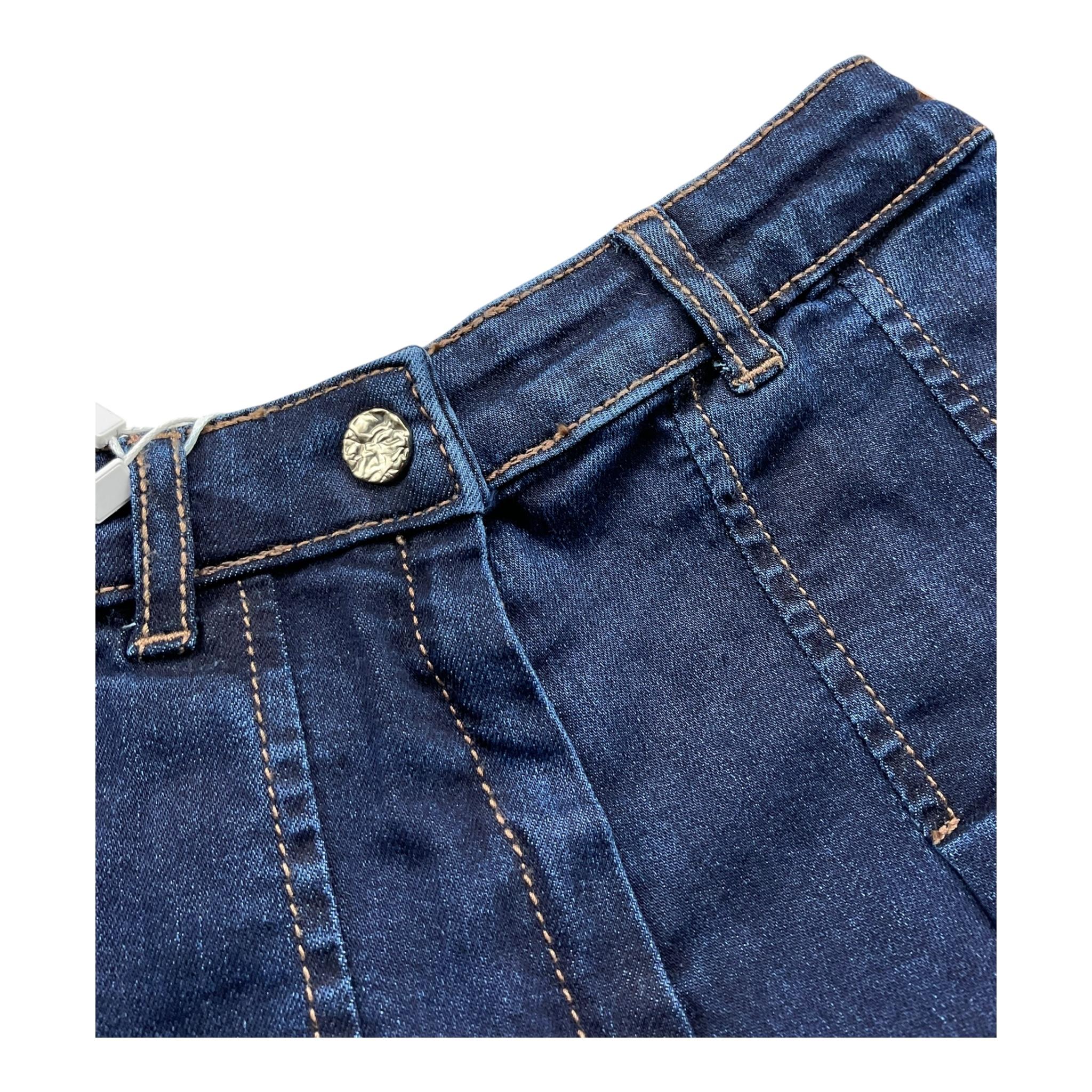 MAYORAL gonna in denim tinta unita Blu per Neonata 4906N BLU MAYORAL 