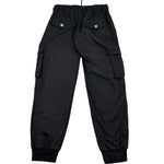 John Richmond Pantalone Tinta Unita con Elastico In Vita per Bambino RBP26160PA NERO JOHN RICHMOND 