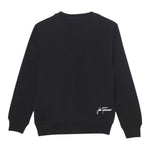 JOHN RICHMOND felpa chiusa girocollo tinta unita con logo Nero per Bambino RBA24047FE NERO JOHN RICHMOND 