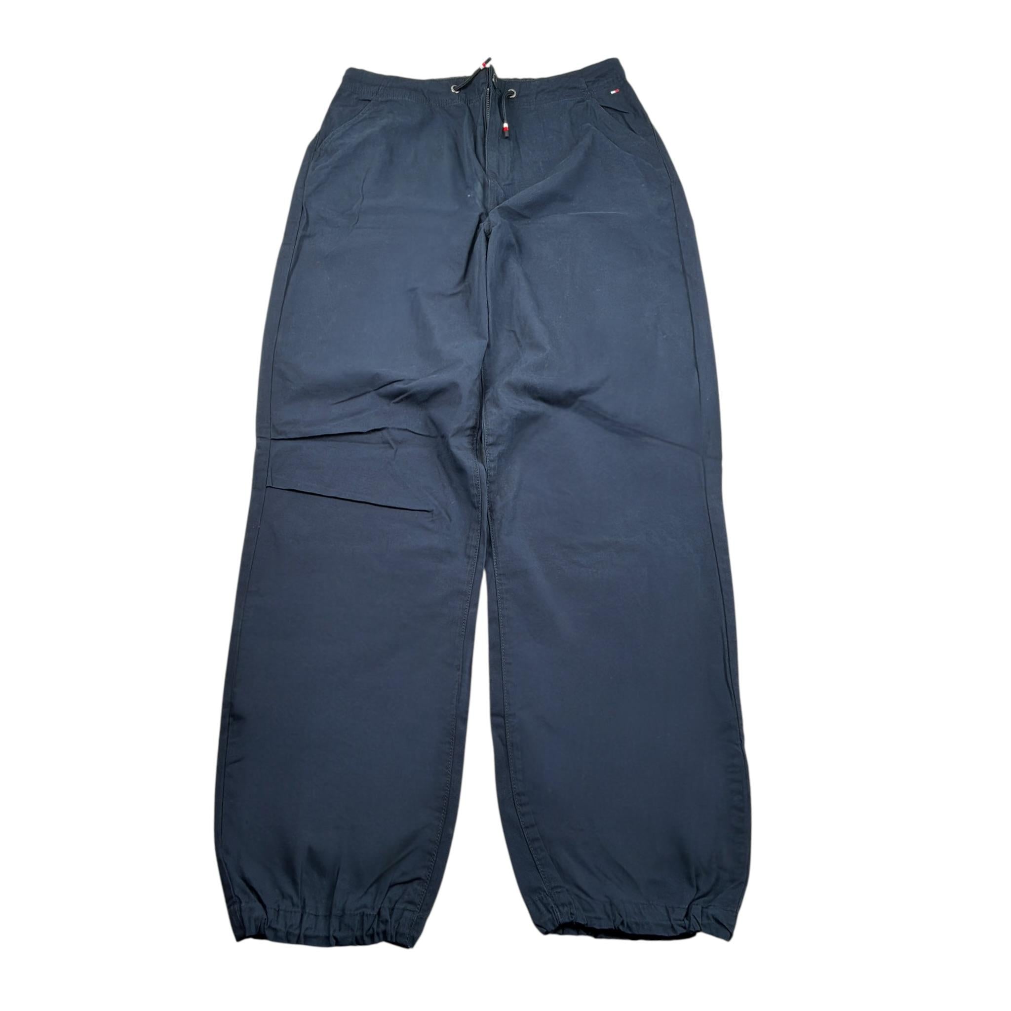 Tommy Hilfiger Pantalone tinta unita con Elastico In Vita Blu per Bambino KB0KB08703T BLU TOMMY HILFIGER 