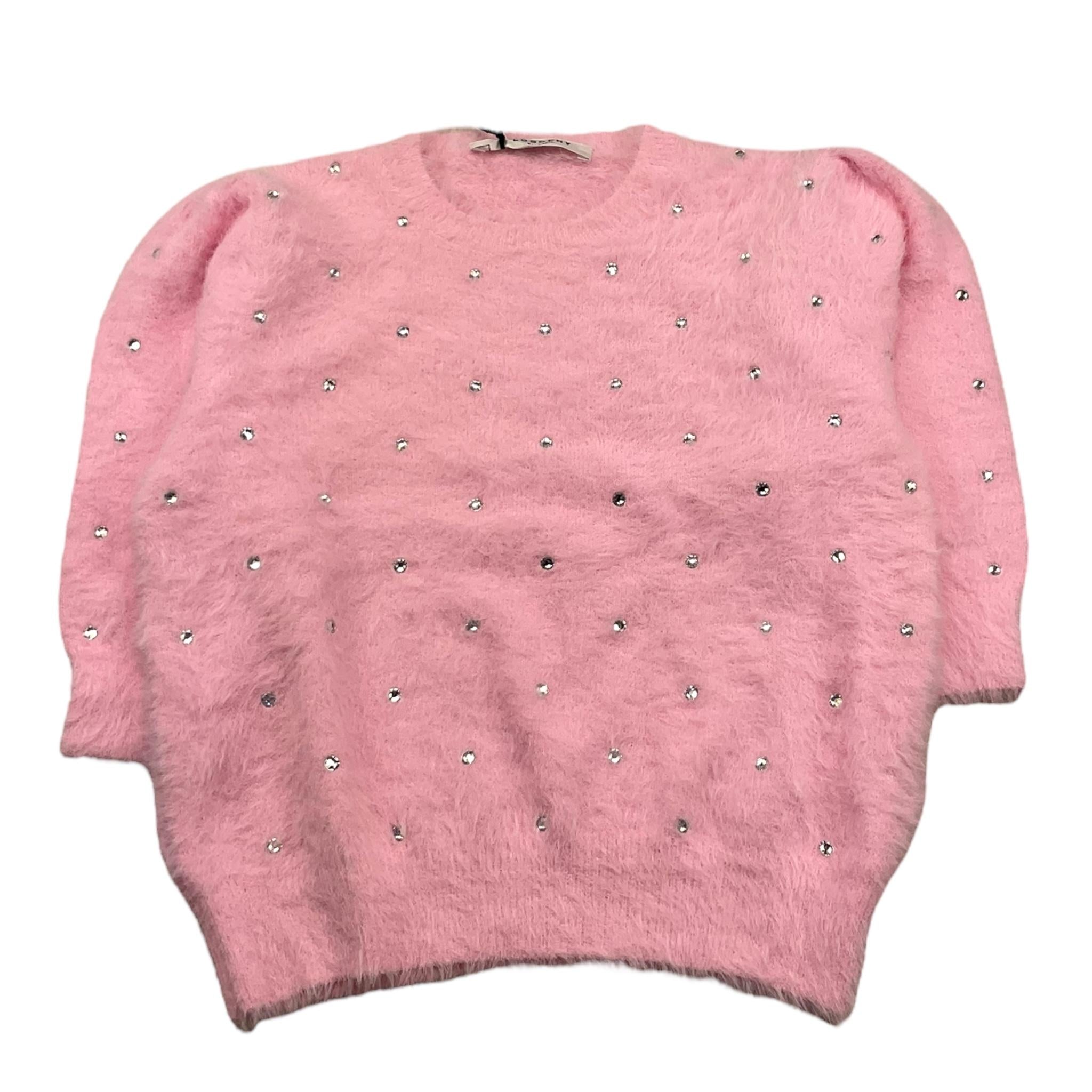 PHILOSOPHY maglia girocollo tinta unita cn brillantini Rosa per Bambina PFMA009 ROSA PHILOSOPHY 