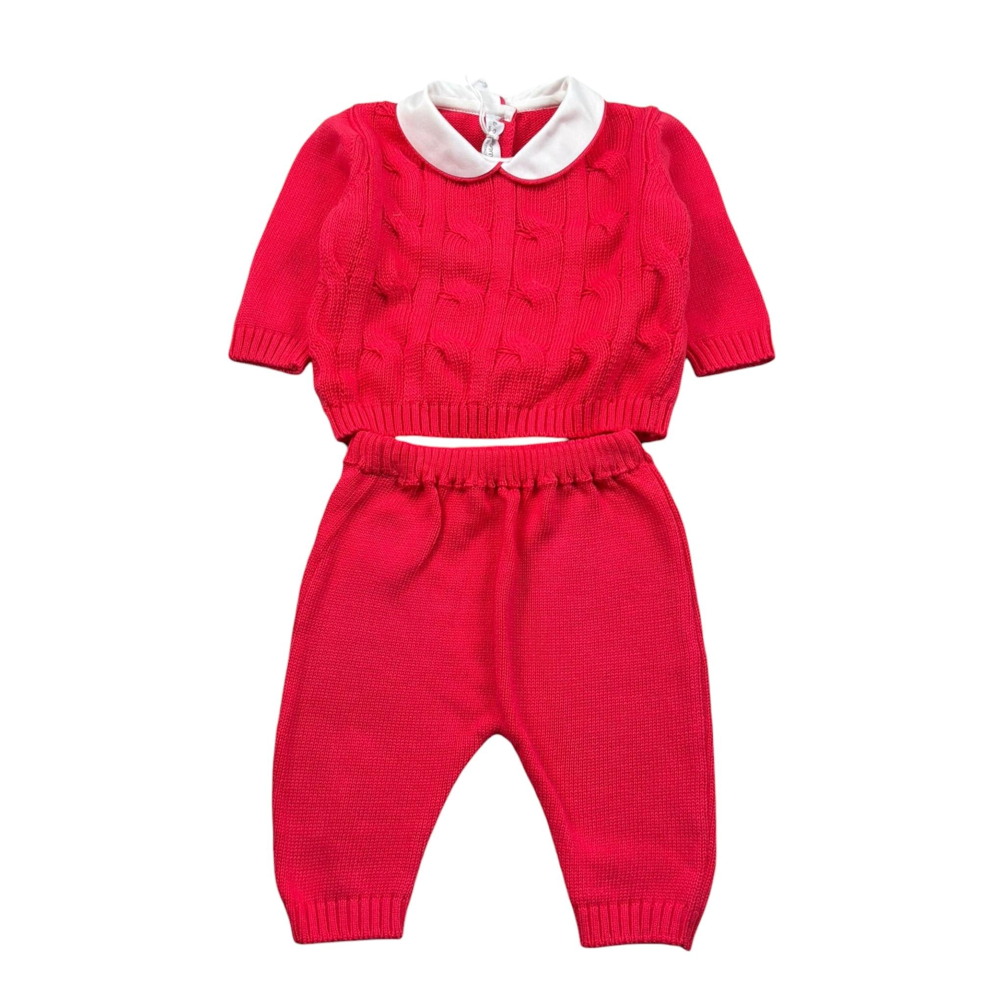 Le Coconne Completo 2 Pezzi Maglia-Pantalone  per Neonata LCN2594F CORALLO LE COCONNE 
