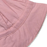 Monnëka Cappello Modello Pescatore Tinta Unita per Neonata 082024 ROSA Monnëka 