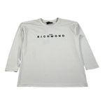 John Richmond Shirt Girocollo Tinta Unita con Stampa per Bambino RBP26021TS GRIGIO JOHN RICHMOND 