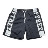 Pyrex Kostümmodell Bermuda einfarbig mit schwarzem Aufdruck für Jungen
