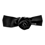 Monnalisa Fascia Inta Unita con Fiore per Bambina 17E019 NERO MONNALISA 