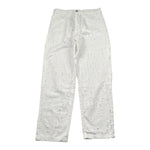 Never Too Pantalone tinta unita con Strappi Bianco per Bambino NT2306R BIANCO NEVER TOO 