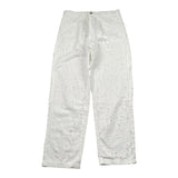 Never Too Pantalone tinta unita con Strappi Bianco per Bambino NT2306R BIANCO NEVER TOO 