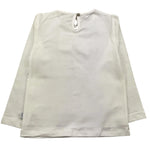 MAGIL shirt girocollo tinta unita con stampa in contrasto Panna per Bambina GN26055 PANNA MAGIL 